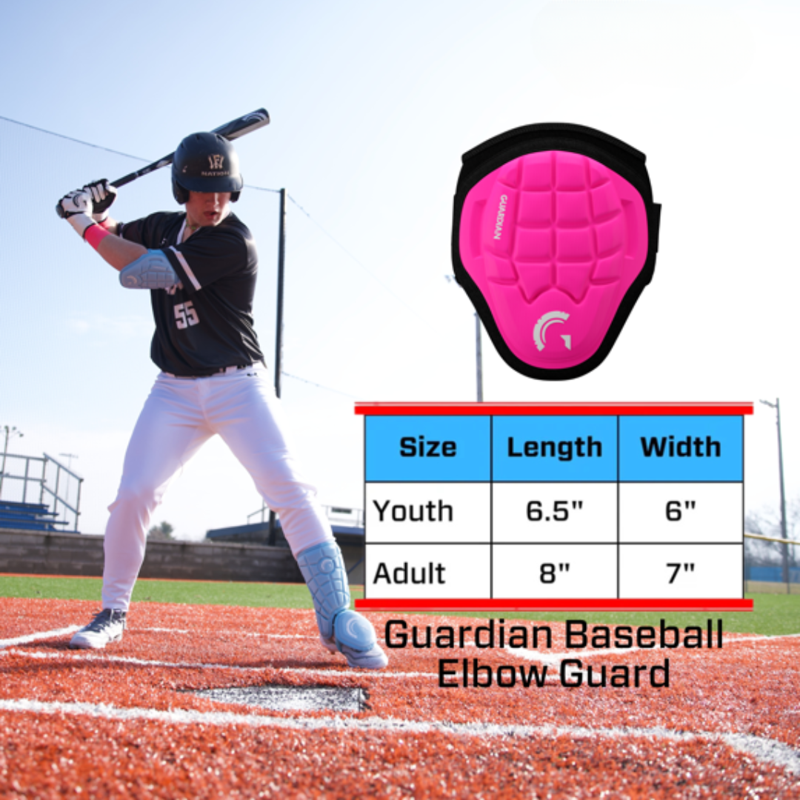 Baseball & Softball Batters Elbow Guard - Protective Gear for Youth & Adults