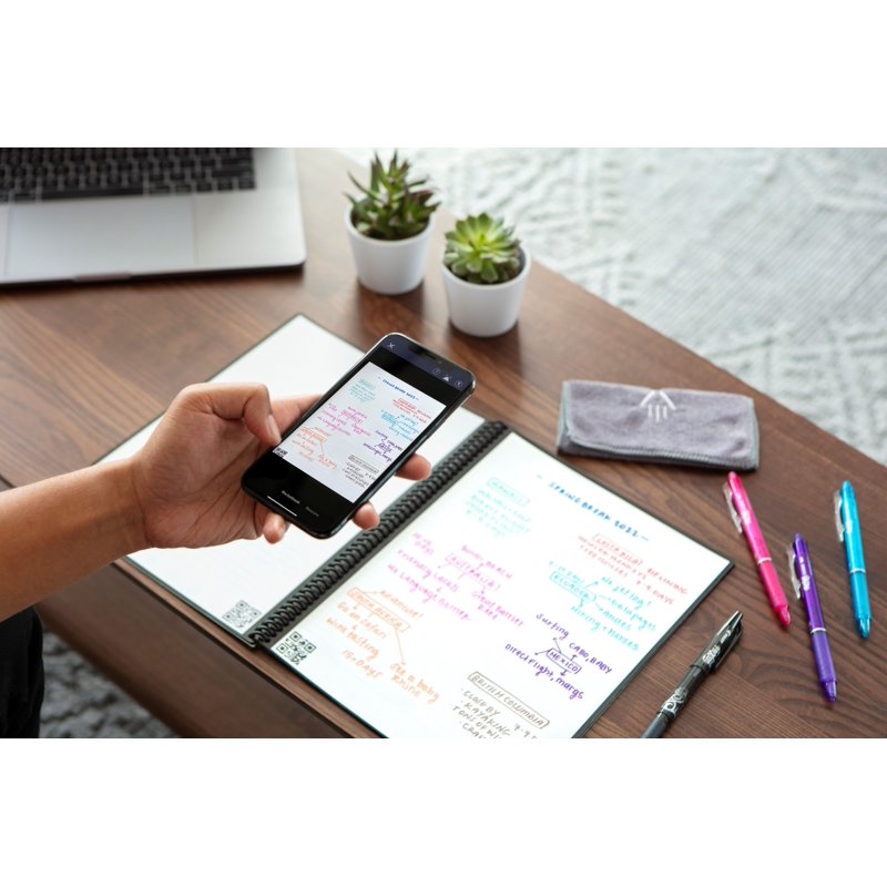 Digital Reusable Notebook with Pen and Microfiber Cloth - Teal - Letter Size