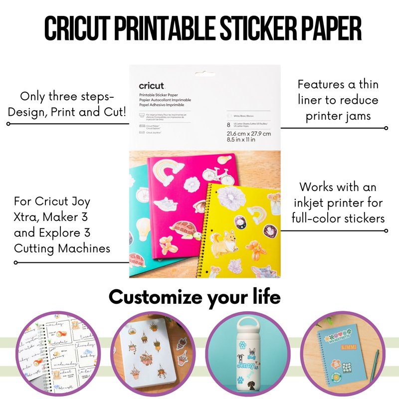 Cricut Materials Bundle Starter Set Kit for Joy Xtra - All Variants Included