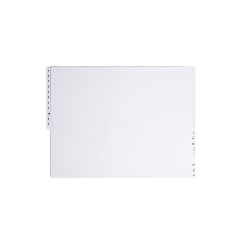 Expandable Legal Size Desk File with A-Z Index Navy Blue