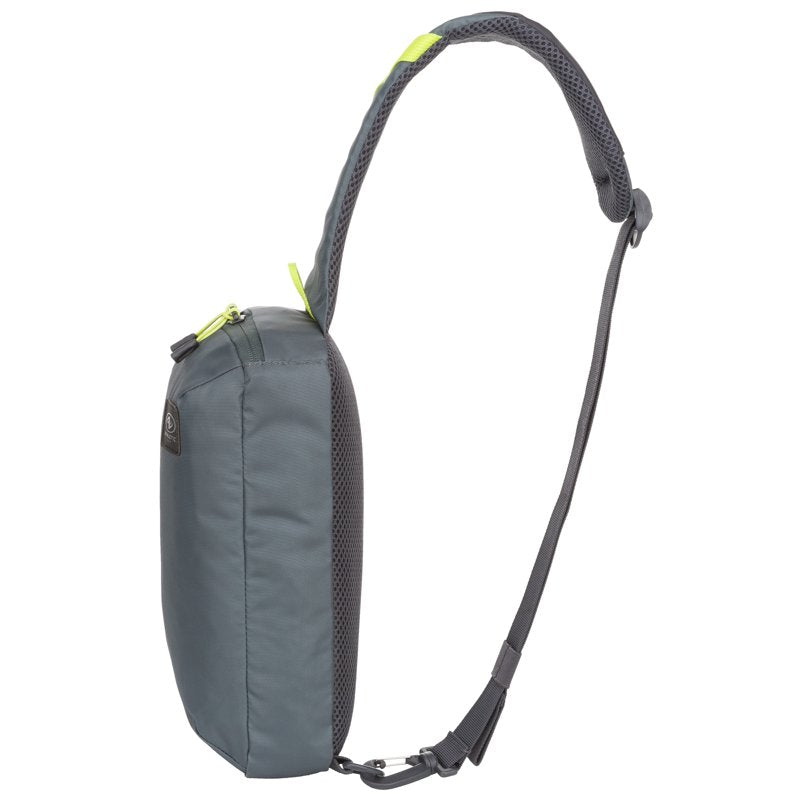 Unisex 4.5L Urban Sling Sports Shoulder Bag - Gray & Black Options