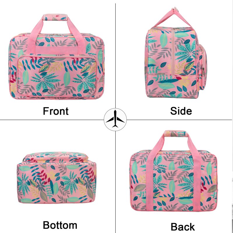 Universal Sewing Machine Carrying Case with Pockets Water-Resistant Organizer