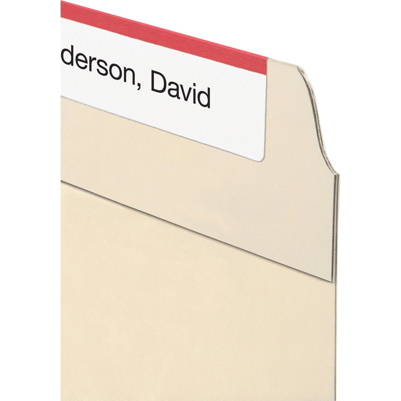 Reinforced Manila File Folders with Center Tabs - Letter Size, 100 Pack