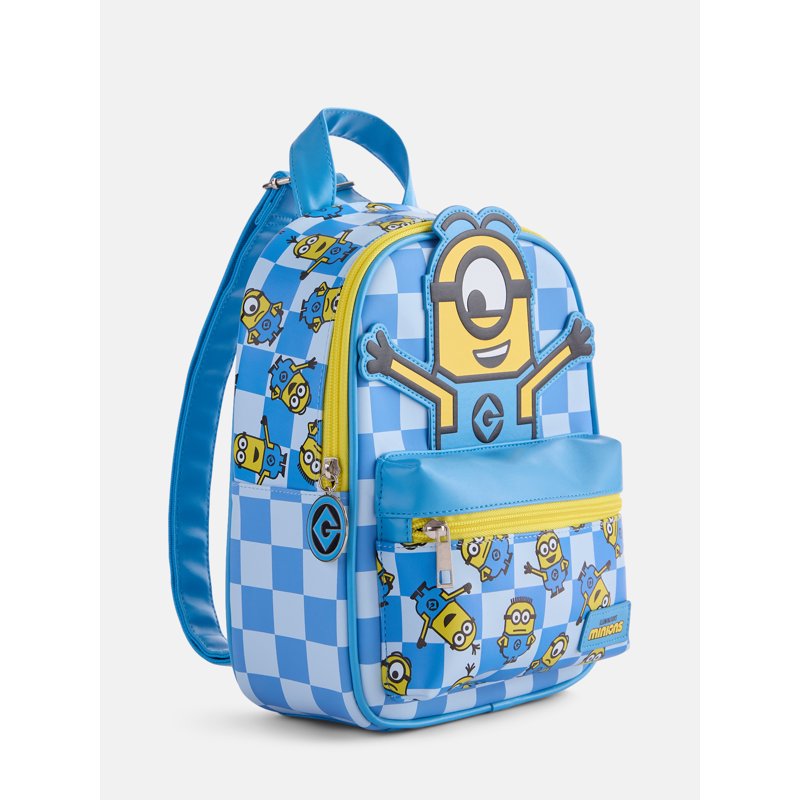 Minions Women's Mini Backpack - Fun Character Design for Casual & Travel Use