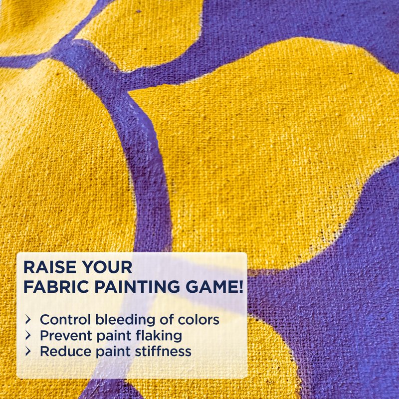 Fabric Medium for Textile Painting - Prevent Flaking & Enhance Durability