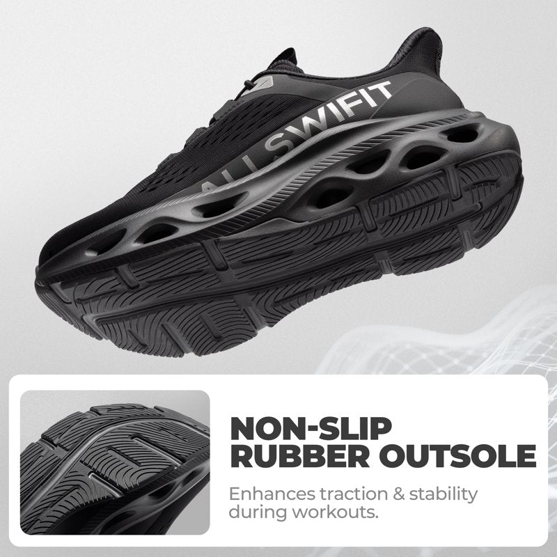 Women's Slip-On Walking Shoes - Cushioned, Non-Slip, Breathable Fitness Sneakers
