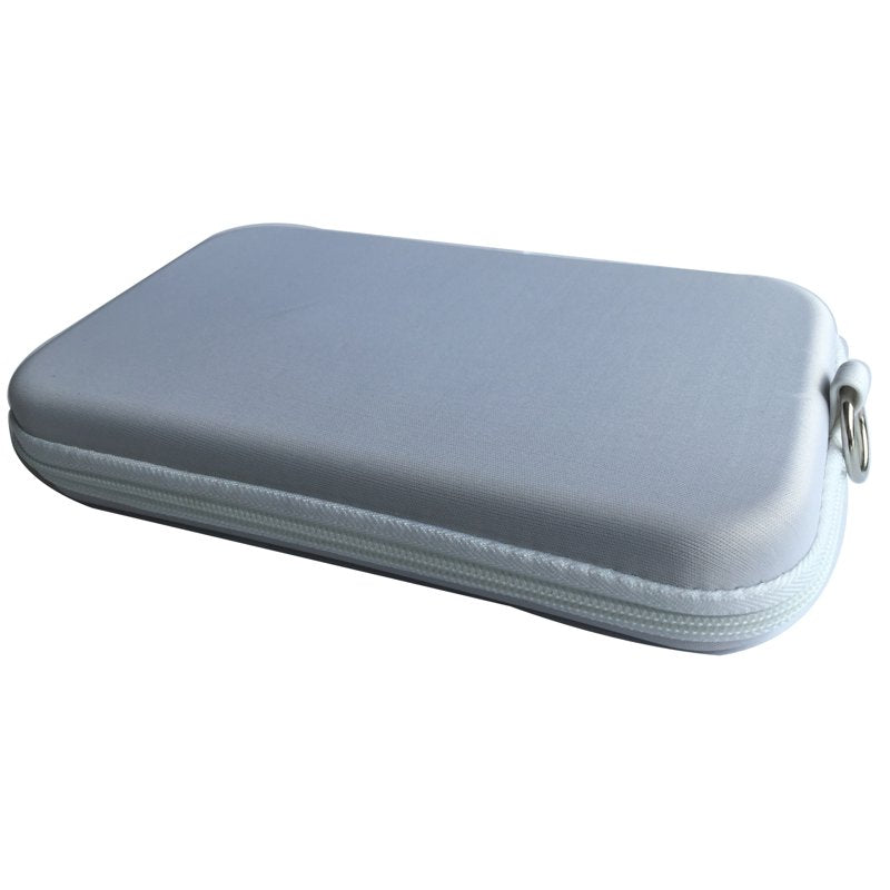 White Travel Sewing Kit with 73 Pieces for Clothes Repair and Crafting