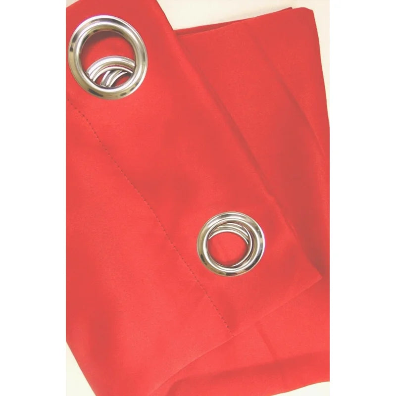 Thermal Blackout Outdoor Curtain Panels Set - Grommet Patio Window Coverings