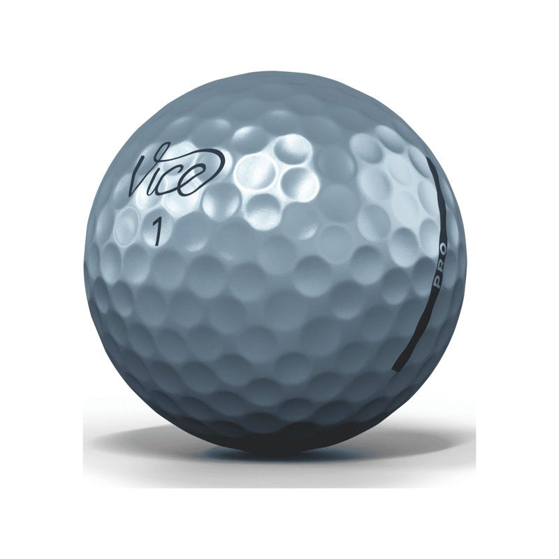 Pro Golf Balls Ice Blue 12 Pack - Max Distance & Spin for All Levels