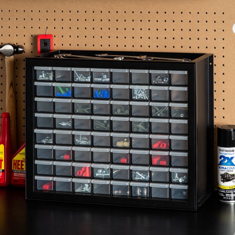 Stackable Multi-Drawer Storage Cabinet for Small Parts and Crafts