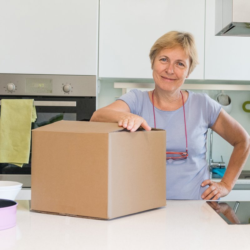 12x12x10 Shipping Boxes - Pack of 25 Corrugated Moving & Storage Containers