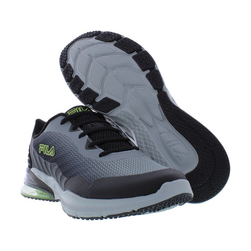 Men's Athletic Shoes - Fila Acumen Viz 2 Sizes 9-12, Silver Black Green