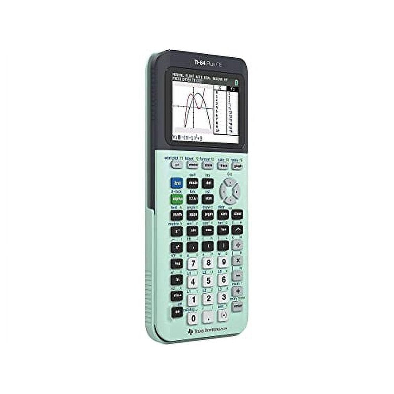 Color Graphing Calculator with High-Resolution Display and Rechargeable Battery