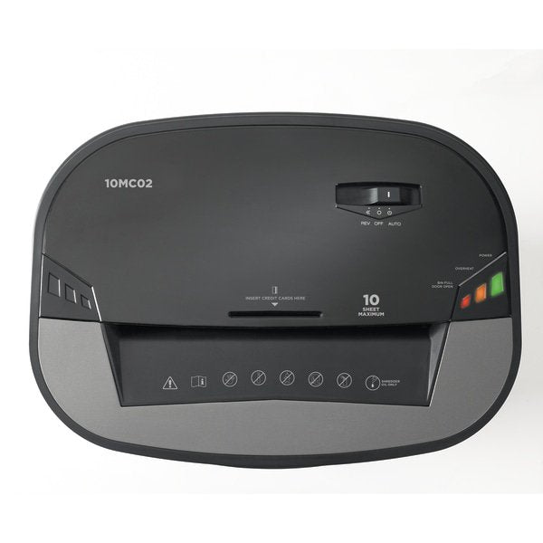 Maximum Security Paper Shredder for Home Office 10 Sheets Microcut Level 4