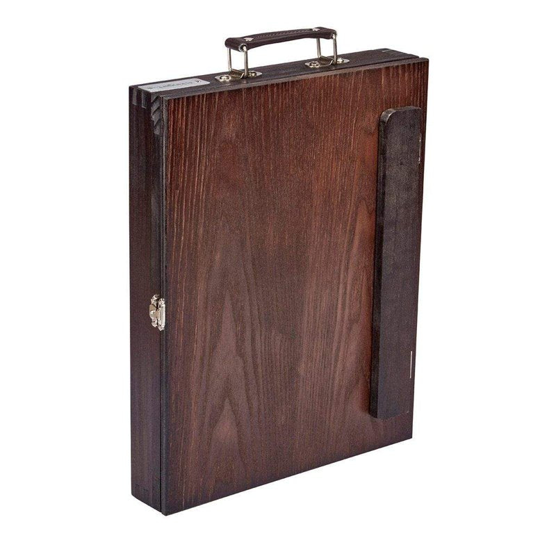 Wooden Tabletop Easel with Storage Drawer & Palette - Adjustable Art Stand