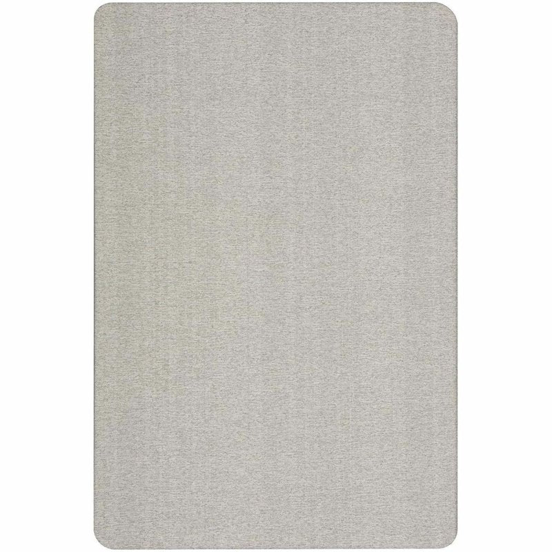 Frameless Fabric Bulletin Board 3' x 2' Gray Office Display Board