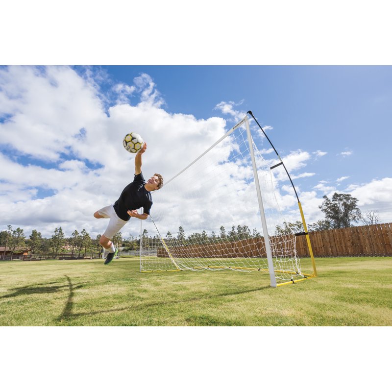 12' x 6' SKLZ Quickster Portable Soccer Goal – Durable, Easy Setup