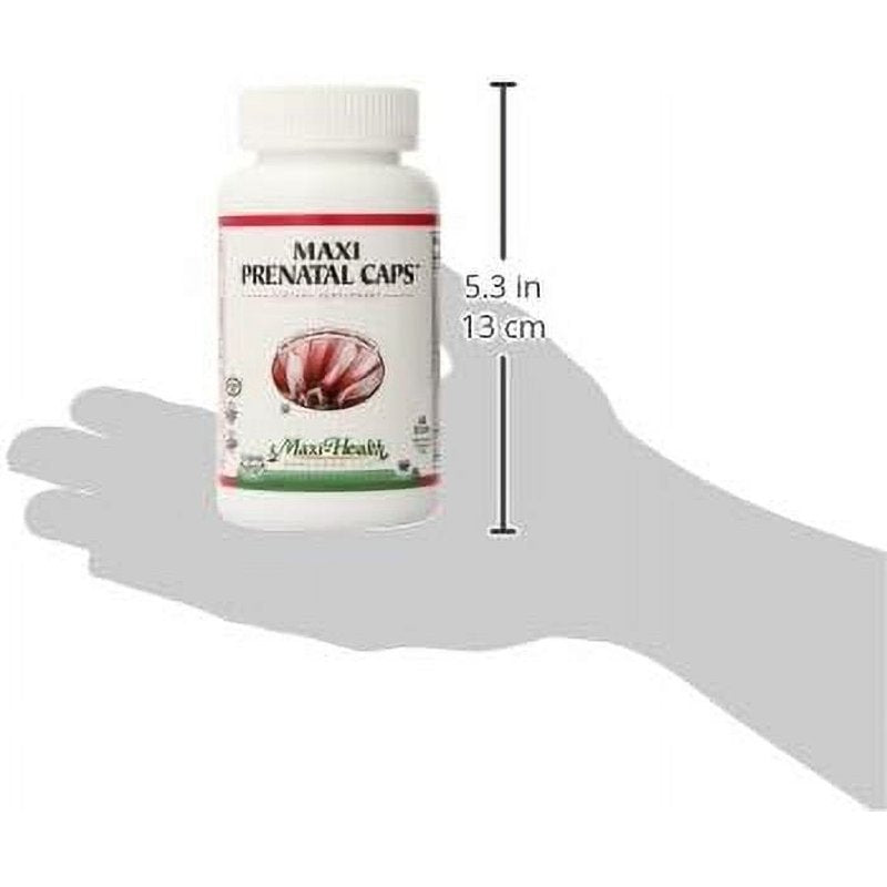 Prenatal Multivitamins with Iron & Biotin - Complete Pregnancy Support, 60+ Count