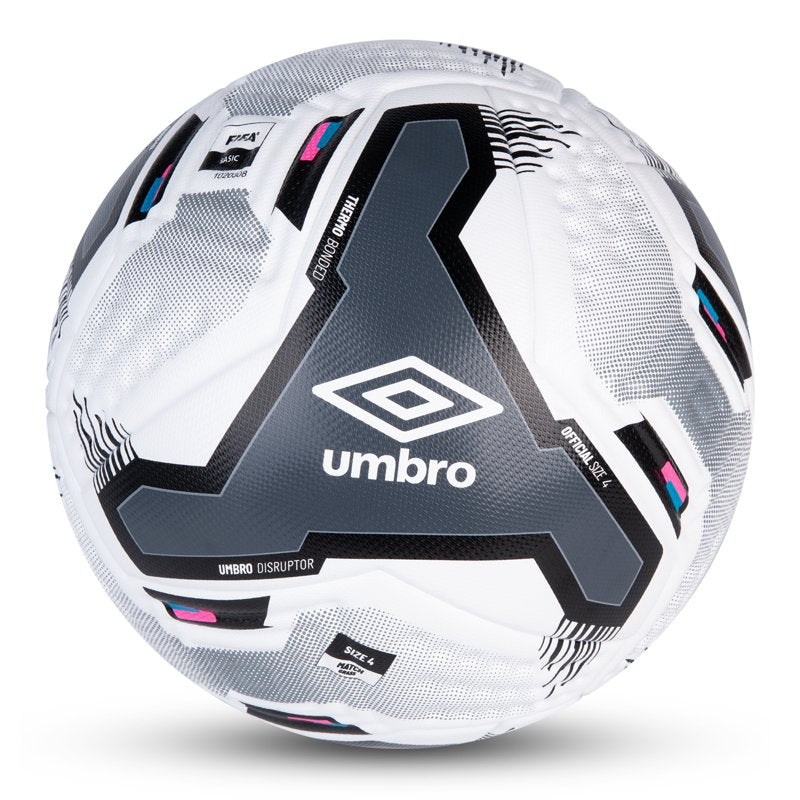 (2 Pack) Umbro Disruptor Size 4 FIFA Basic Approved Soccer Ball – 2 Pack