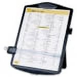 Legal Document Holder with Adjustable Clip & Pen Loop - Desktop Copy Organizer