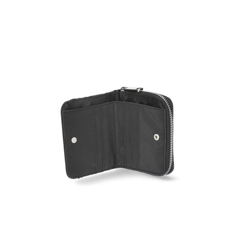 Women's Zip Around Wallet with ID Window and Coin Pocket - Small Compact Design