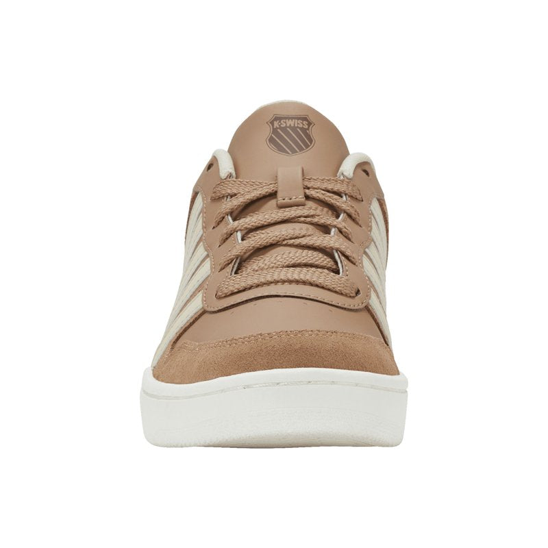 Men's Casual Sneakers - Classic Court Inspired Leather Shoes for Everyday Wear