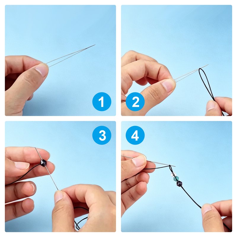 94pcs Beading Needle Set for Jewelry Making - Stainless Steel Craft Tools