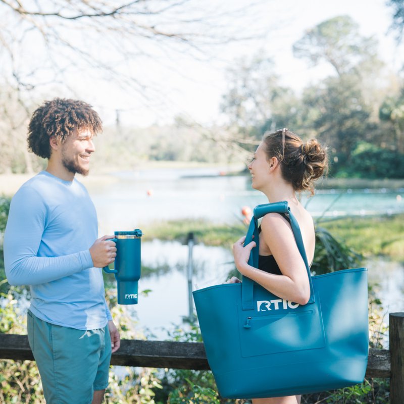 Ultra-Tough Waterproof Tote Bag 40L Durable Outdoor Carryall