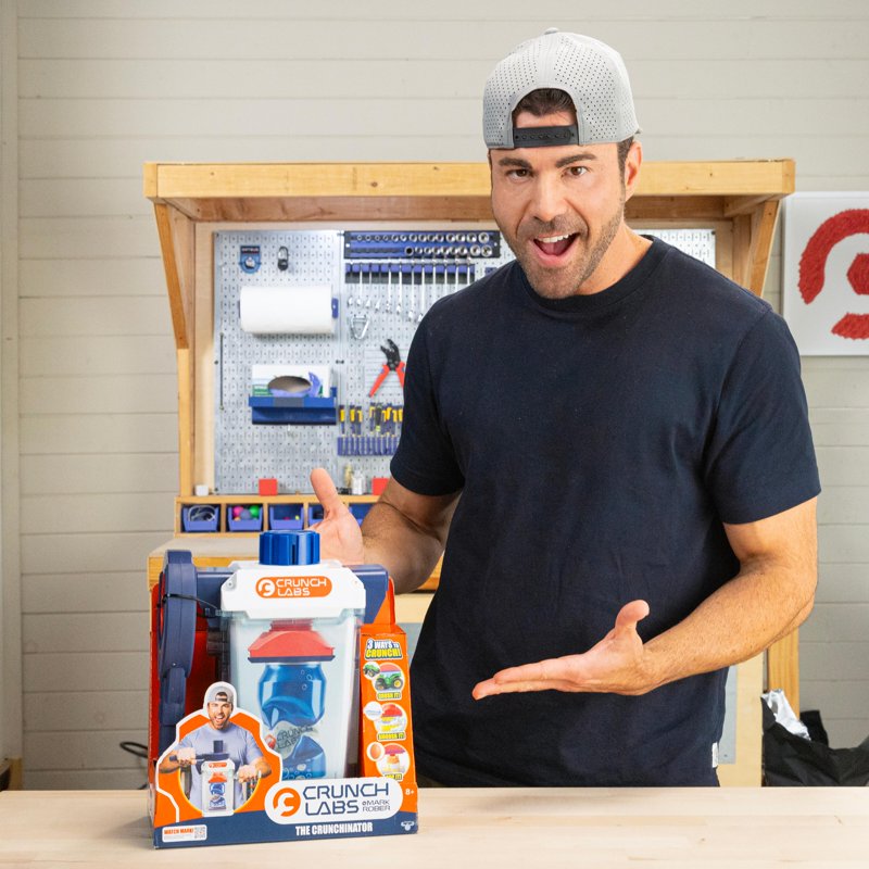 Kids Hydraulic Crush & Smash Toy Set with Interchangeable Plates - Fun Science Experiment