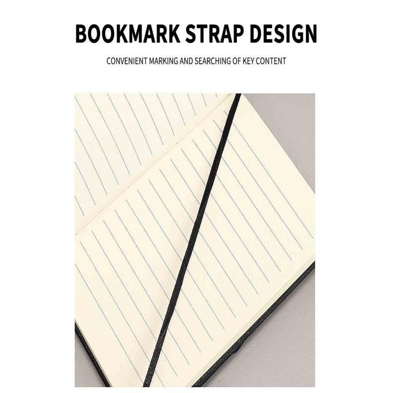 Pocket Notebook for Office and Study - Hard Cover, Thick Paper, Green