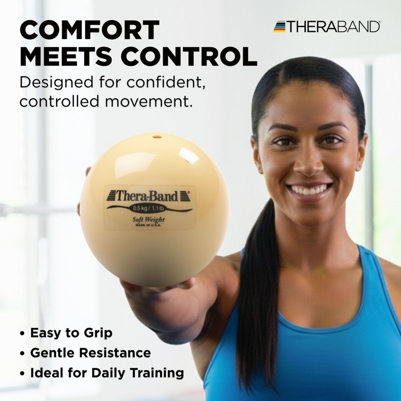 Weighted Exercise Balls Set for Physical Therapy and Fitness - Color-Coded, Portable and Grip-Friendly