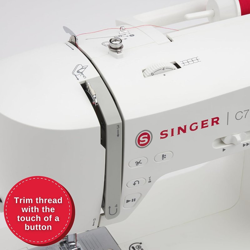 Computerized Sewing Machine with 417 Stitch Options, LCD Screen, Extension Table