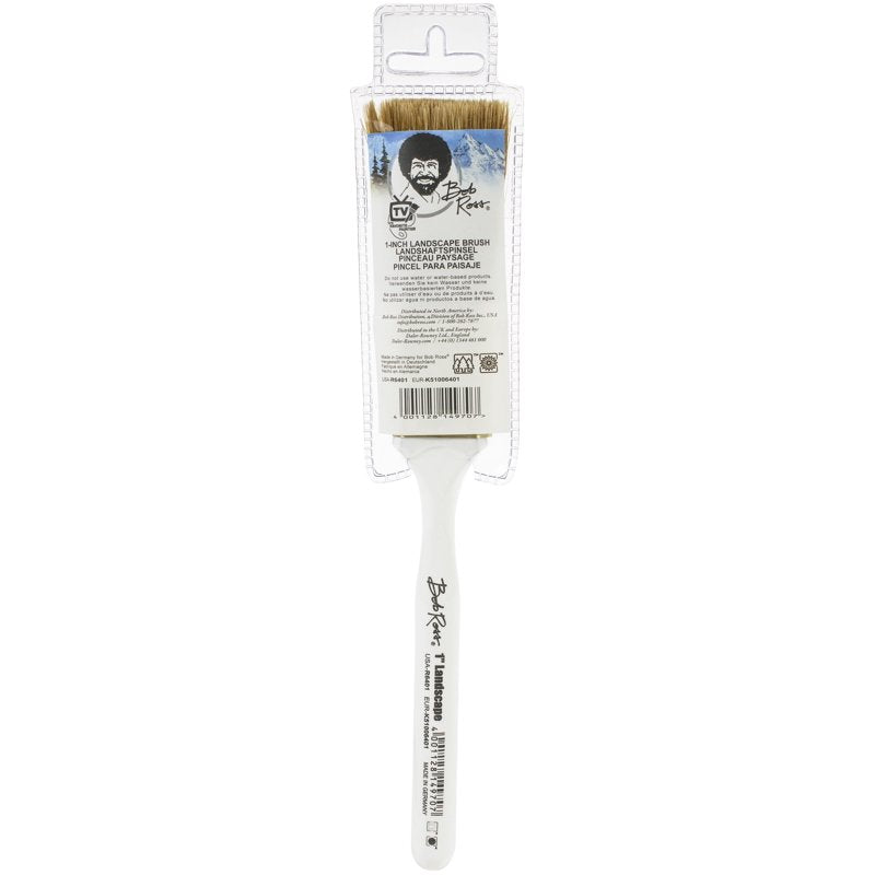 Oil Landscape Painting Brush for Artists - Natural Bristles, Long Handle