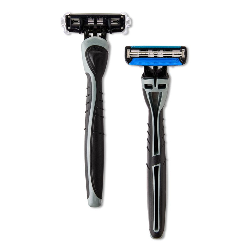Disposable Razors for Men - 3-Blade Sensitive Shaving Razors, Pack of 3