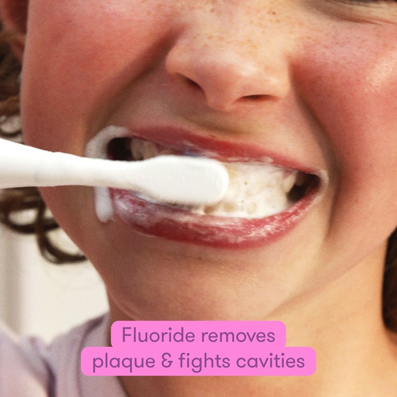 Kids Fluoride Toothpaste with Cavity Protection & Bubble Mint - 4 oz