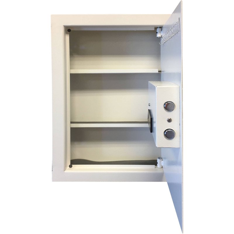Wall Safe with Electronic Lock - Secure Valuables & Hidden Design