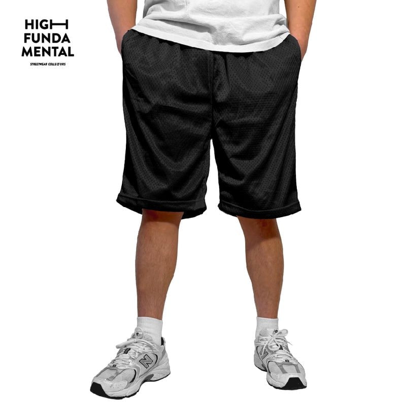 Men's Lightweight Mesh Athletic Shorts with Drawstring & Pockets - Gym & Sportswear