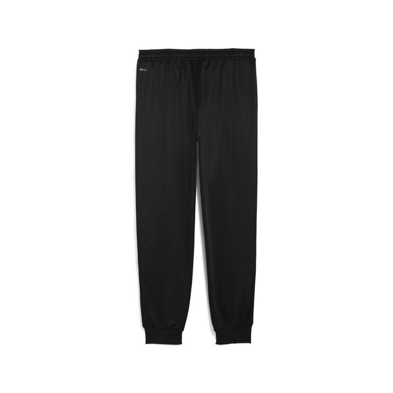Men's Soccer Pants with Tapered Fit and Moisture-Wicking Fabric - Black & Yellow