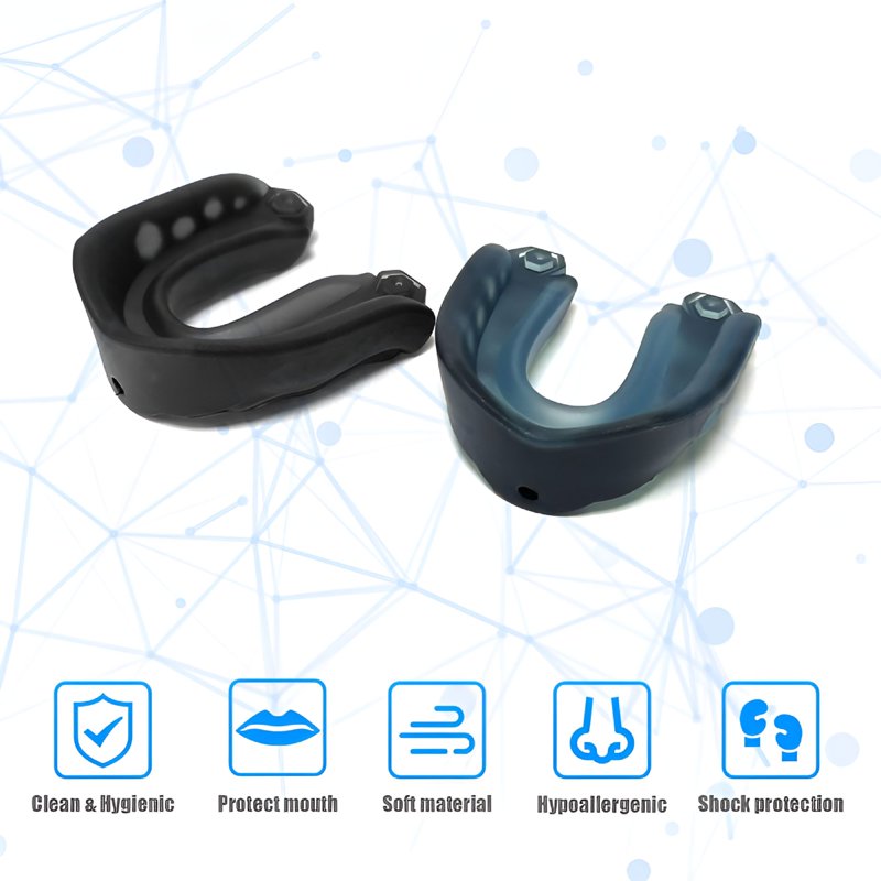 Sports Mouth Guard for Football Rugby Lacrosse Hockey - Adult & Youth Protective Gear