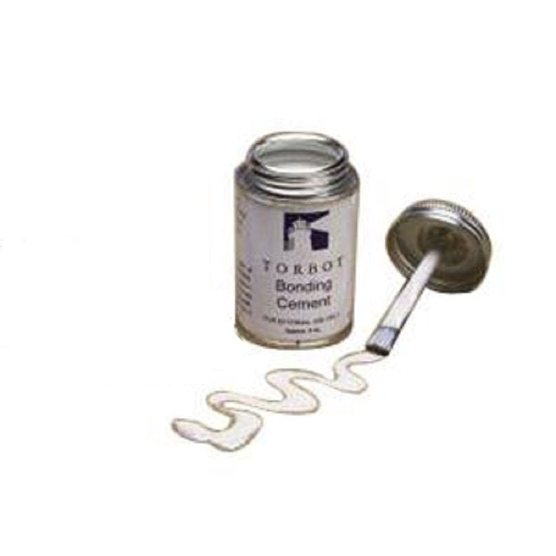 Skin Bonding Cement with Brush 4 oz Can - 2 Pack, Strong Adhesive for Medical & Craft Use