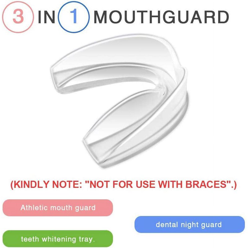 Sports Mouthguards Pack of 10 - Custom Fit Impact Protection for Boxing, Hockey, Basketball