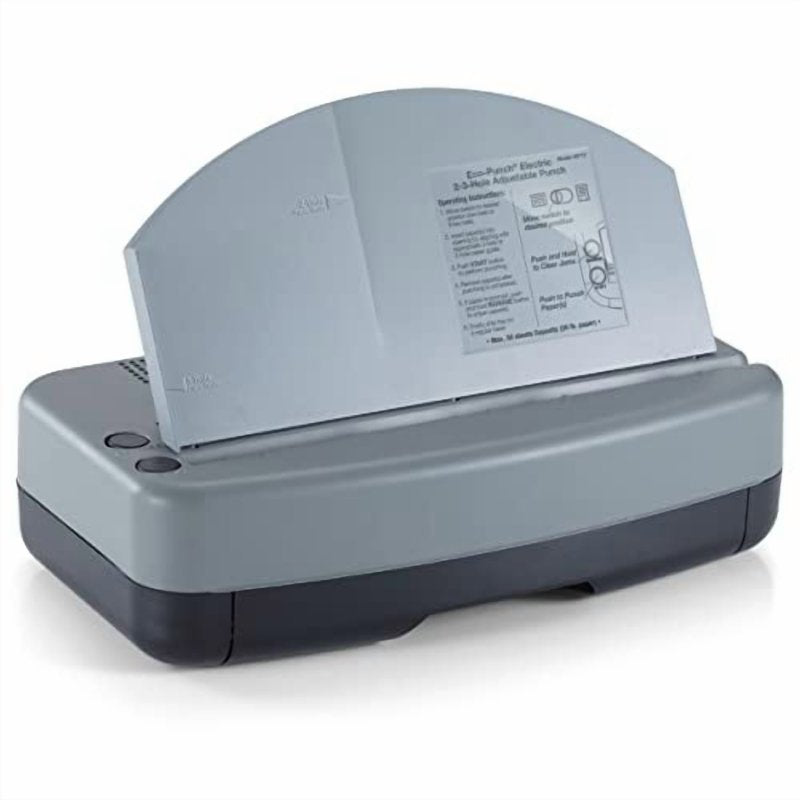 Electric Hole Puncher 2-3 Hole Adjustable Recycled Plastic Office Tool