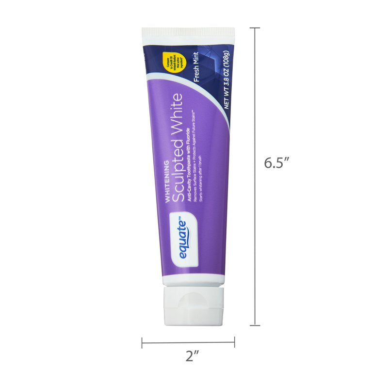 Multipack Whitening Toothpaste with Fresh Mint - 12 Pack, 3.8 oz