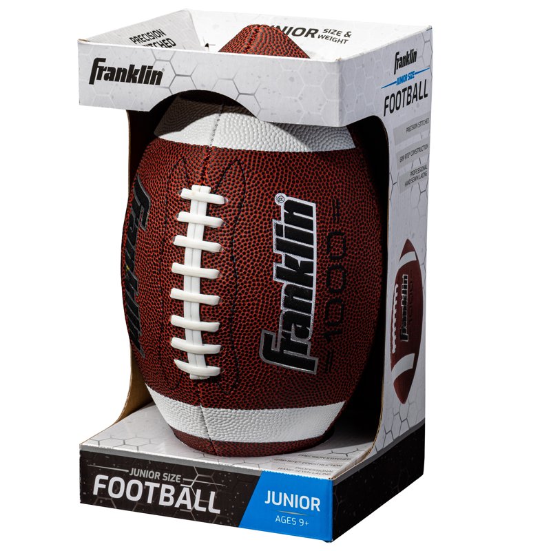 Junior Football - Extra Grip Youth Size American Football for Kids