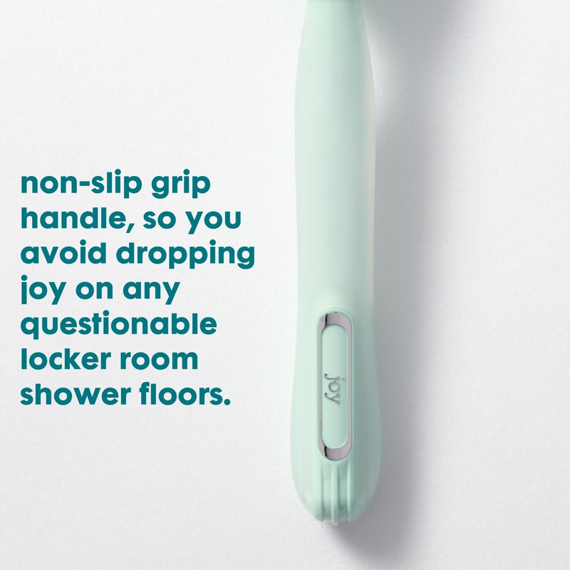 Women’s 5-Blade Razor with Non-Slip Handle & Refills - Teal, Purple, Pink