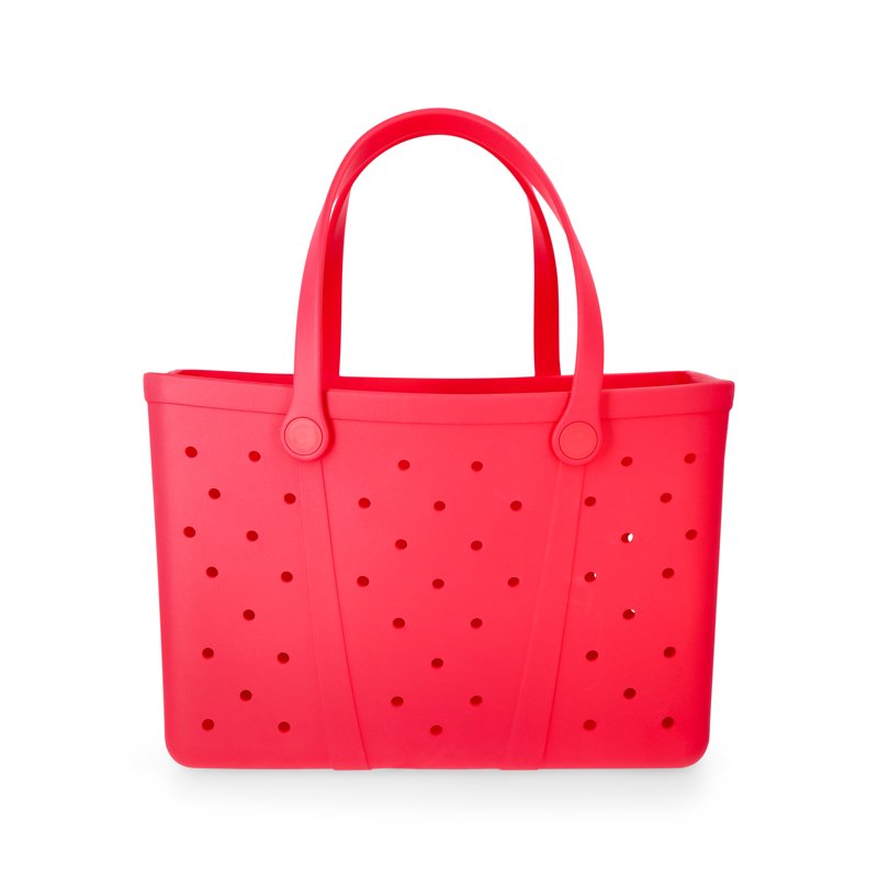 Women's Waterproof EVA Beach Tote Bag - Lightweight & Spacious, Multiple Colors