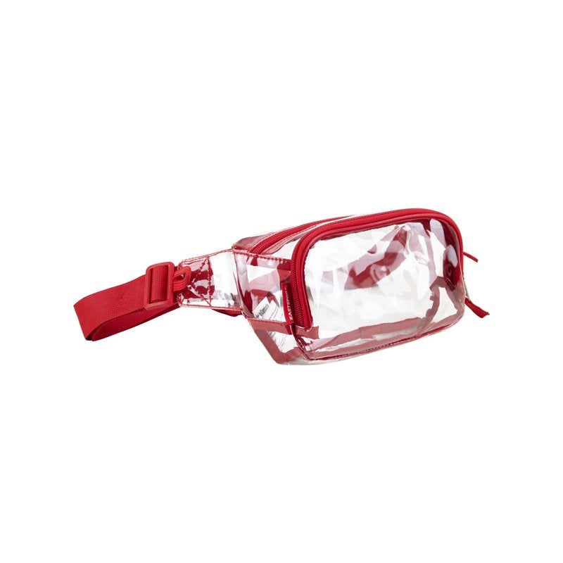 Unisex Clear Waist Bag with Adjustable Strap - Durable Fanny Pack for Events