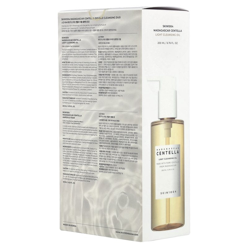 Gentle Centella Facial Cleansing Duo Set – Hypoallergenic & Refreshing