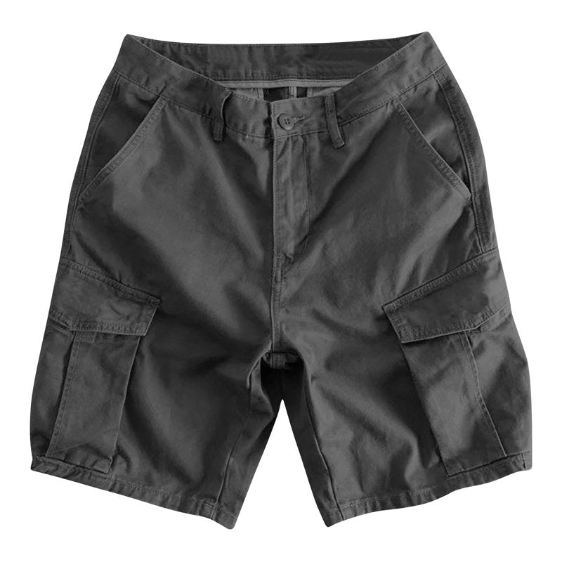 Men's Casual 7 Inch Inseam Cargo Shorts - Summer Workout & Outdoor Wear
