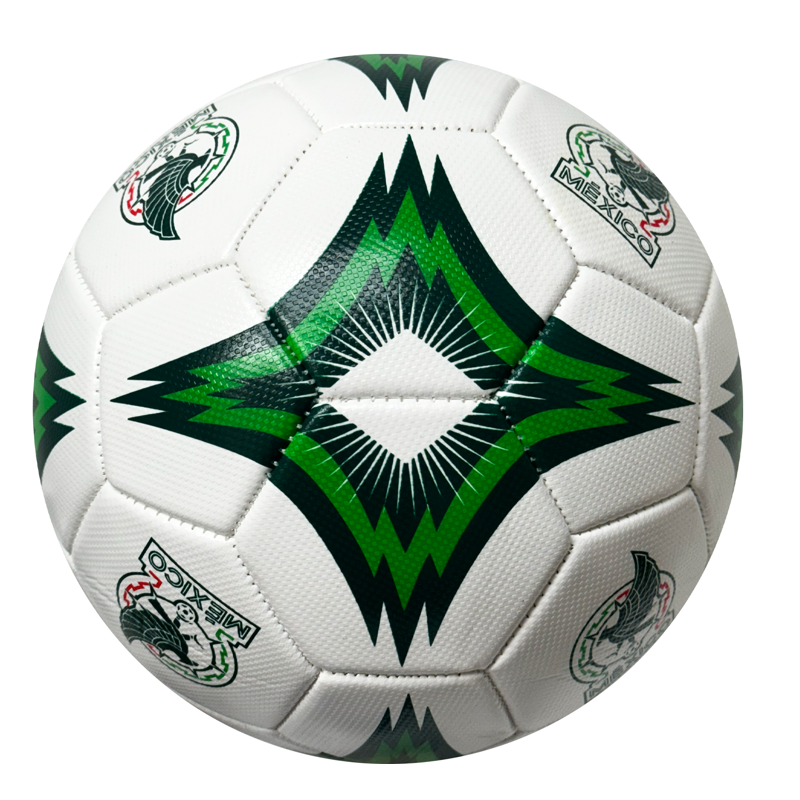 Icon Sports Mexico Soccer Ball - Official Licensed Green White, Size 4
